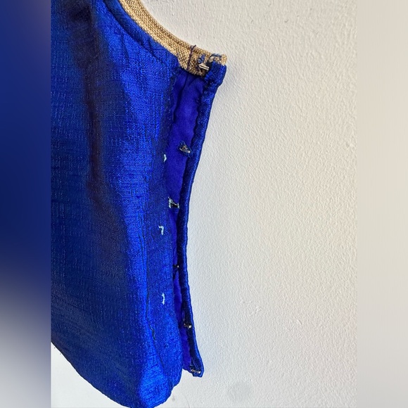 Blouse piece navy blue - Picture 2 of 4